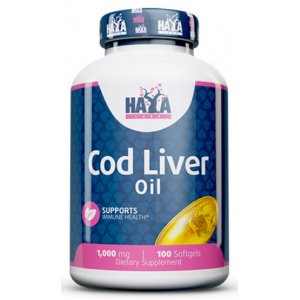 Cod Liver Oil 1000 мг - 100 софт гель